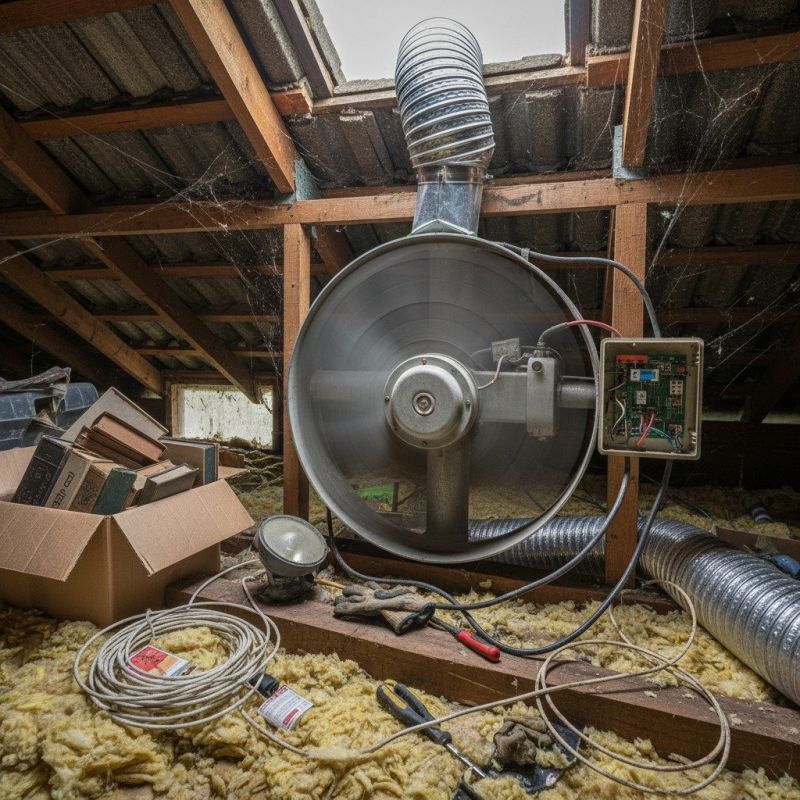 Attic Exhaust Fan Repair in Heber City, UT